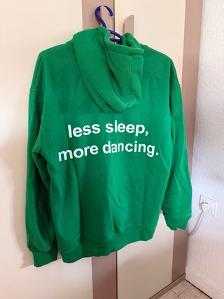 Sudadera Zara verde