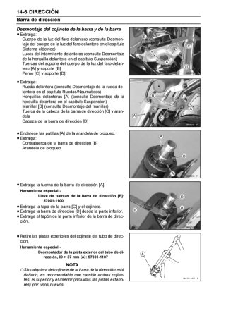 Manual de Taller Kawasaki Vulcan 900 Custom 2008