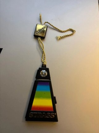 Lámpara techo de cristales Strass Swarovski. 60cms