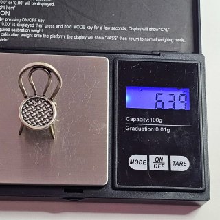 Miniatura Sedia Argento 800