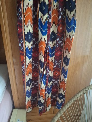 Mono largo estampado