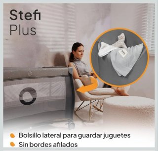 Cuna de viaje Lionelo Stefi Plus