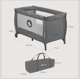 Cuna de viaje Lionelo Stefi Plus