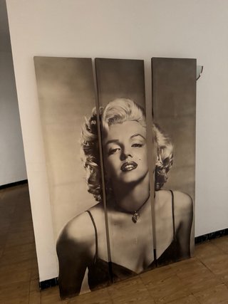 Cuadro Marilyn Monroe Tríptico