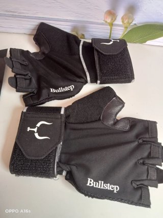Guantes Bullstep Unisex Gimnasio Negro