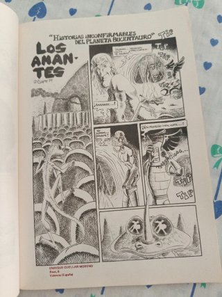 Fanzine valencia 1980 ,5° salón nacional del cómic