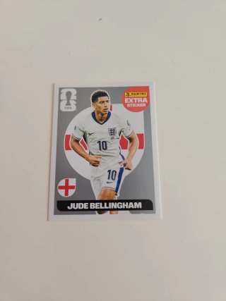 Panini Extra Sticker Bellingham Plata