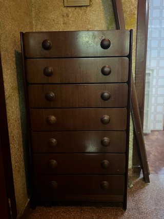 Cajonera de Lujo 7 Cajones Madera Maciza