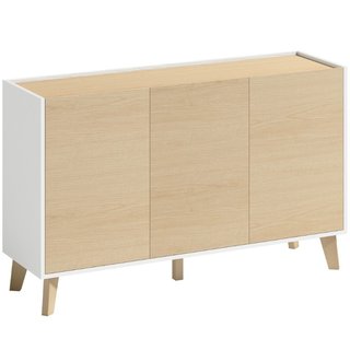 Credenza Buffet con Ante Soft-Close 120 cm Effetto