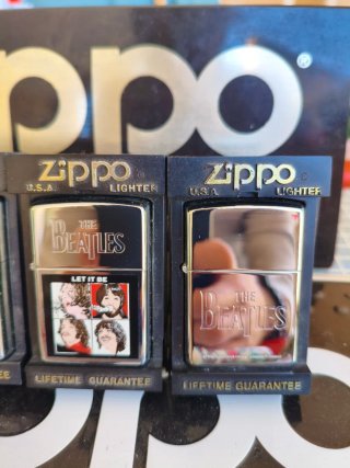 4 Zippo The Beatles Nuovi Mai Accesi