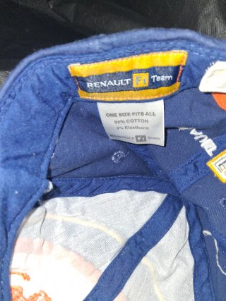 Cappello F1 Renault ING