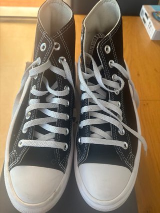 Botas Converse plataforma negras
