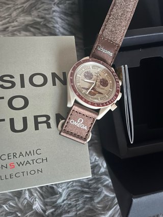 Swatch x Omega Mission to Saturn
