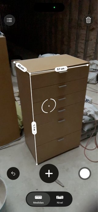 Cómoda de madera para habitación o despacho