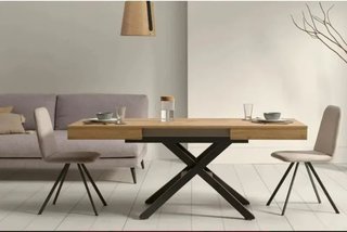 MESA ELEVABLE CENTRO/COMEDOR EXTENSIBLE LONG WAY.