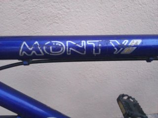 Bicicleta MTB 26".  Monty Scenic 408