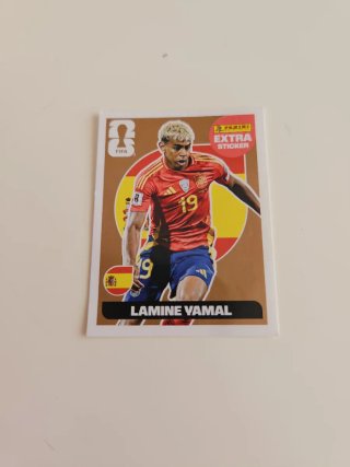 Lamine Yamal Extra Sticker Bronce