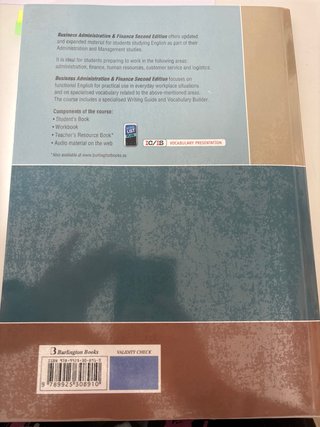 Business Administration Finance Sts 2 Ed (ciclo...