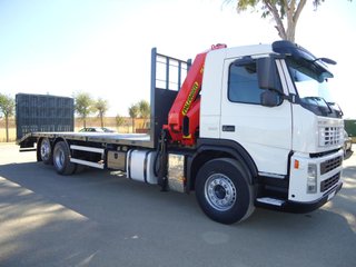 Volvo FM 12.380-CAMIONES PORTAMAQUINARIAS
