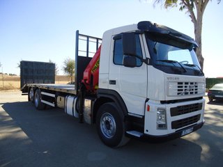 Volvo FM 12.380-CAMIONES PORTAMAQUINARIAS