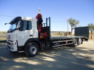 Volvo FM 12.380-CAMIONES PORTAMAQUINARIAS