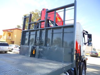 Volvo FM 12.380-CAMIONES PORTAMAQUINARIAS