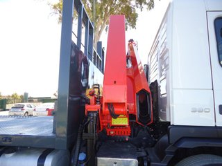Volvo FM 12.380-CAMIONES PORTAMAQUINARIAS