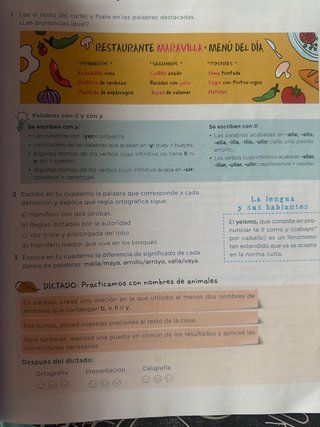 Lengua 6 Primaria : Operación Mundo