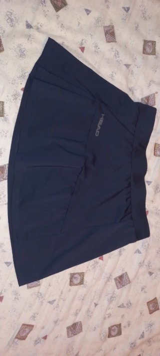 Falda pantalón tenis HEAD azul