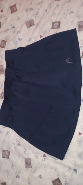 Falda pantalón tenis HEAD azul