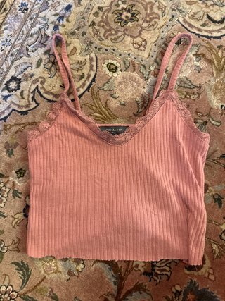 Top lencero rosa Primark