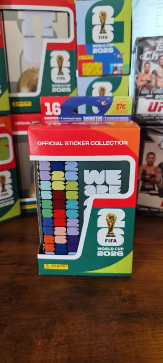 Caja Stickers Mundial FIFA 2026