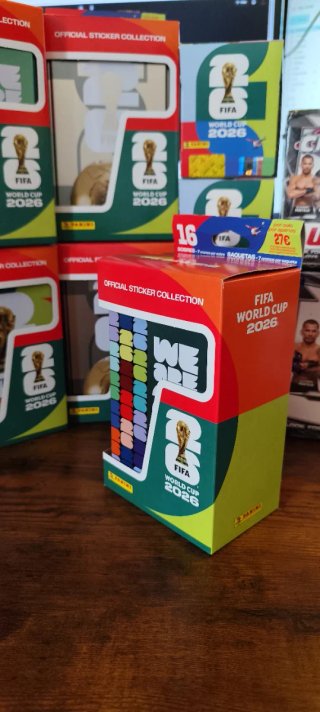 Caja Stickers Mundial FIFA 2026