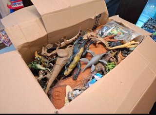 Lote dinosaurios de juguete