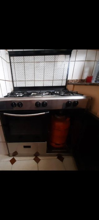 Cocina Gas 5 Fuegos Inox