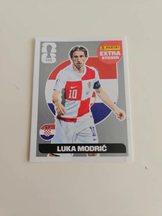 Cromo Extra Plata Luka Modric Panini
