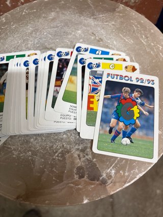 Baraja Cartas Liga 92/93 Fournier