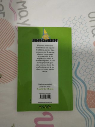 Venganza del profesor de matemáticas