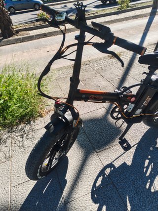 Bicicleta Eléctrica Plegable BATERIA XXL