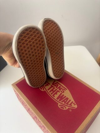 Zapatillas Vans Niños Negro Velcro