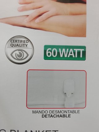Manta Eléctrica SILVAN Calentador Individual 60W