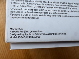 Airpods Pro 2 MAGSAFE USB-C (ORIGINALES)