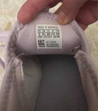 Deportivas Adidas Talla 35 Rosa y Plata