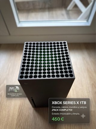 Xbox Series X 1TB + 2 Mandos