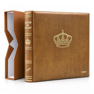 Álbum de sellos Filabo con corona