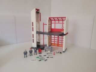 Parque de bomberos Playmobil