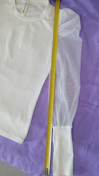 Maglia bambina maniche a velo