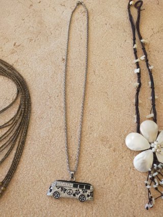 Lote 5 collares  bisutería