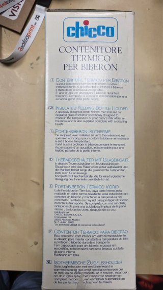 Contenedor Térmico Biberón Chicco Nuevo