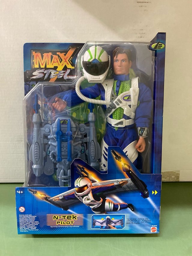 Lote 4 Figuras Max Steel Mattel SELLADAS